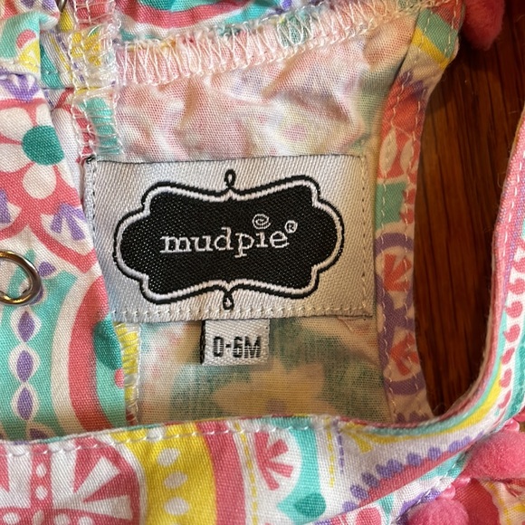 Mud Pie Easter/Spring Bunny Bubble size 0-6 months So Cute!! - Picture 3 of 3